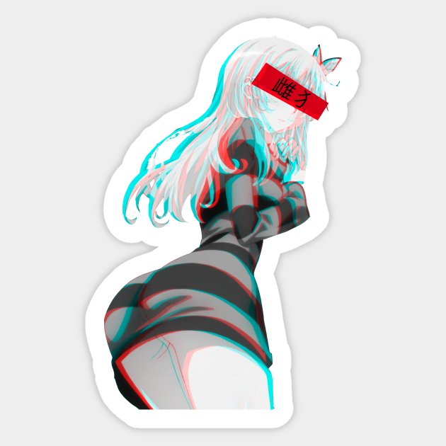 Electronics And Accessories Waterproof Lewd Ecchi Anime Waifu Sticker Vinyl Holographic Magnetic 